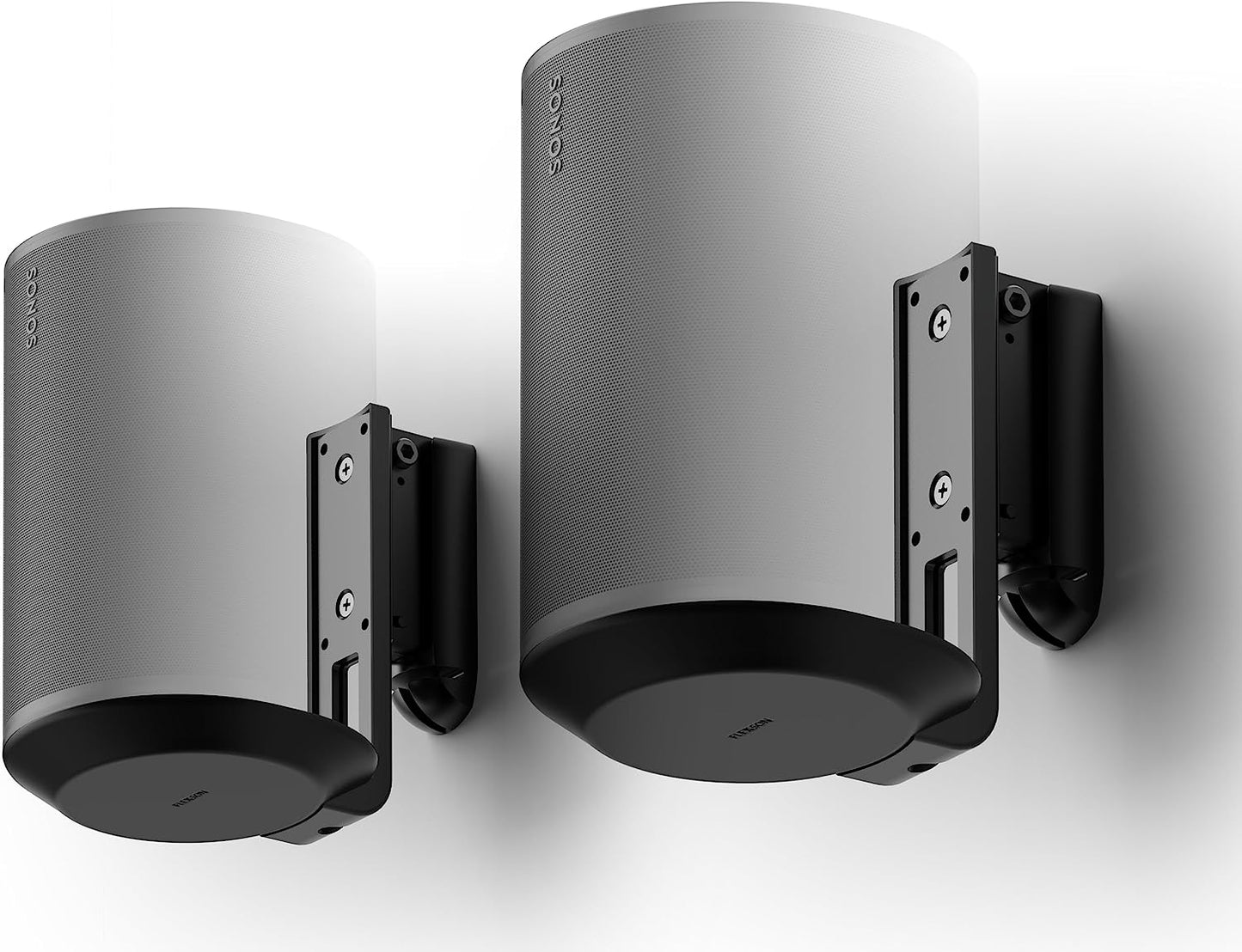 Flexson Wall Mount Pair for Era 100 - Black