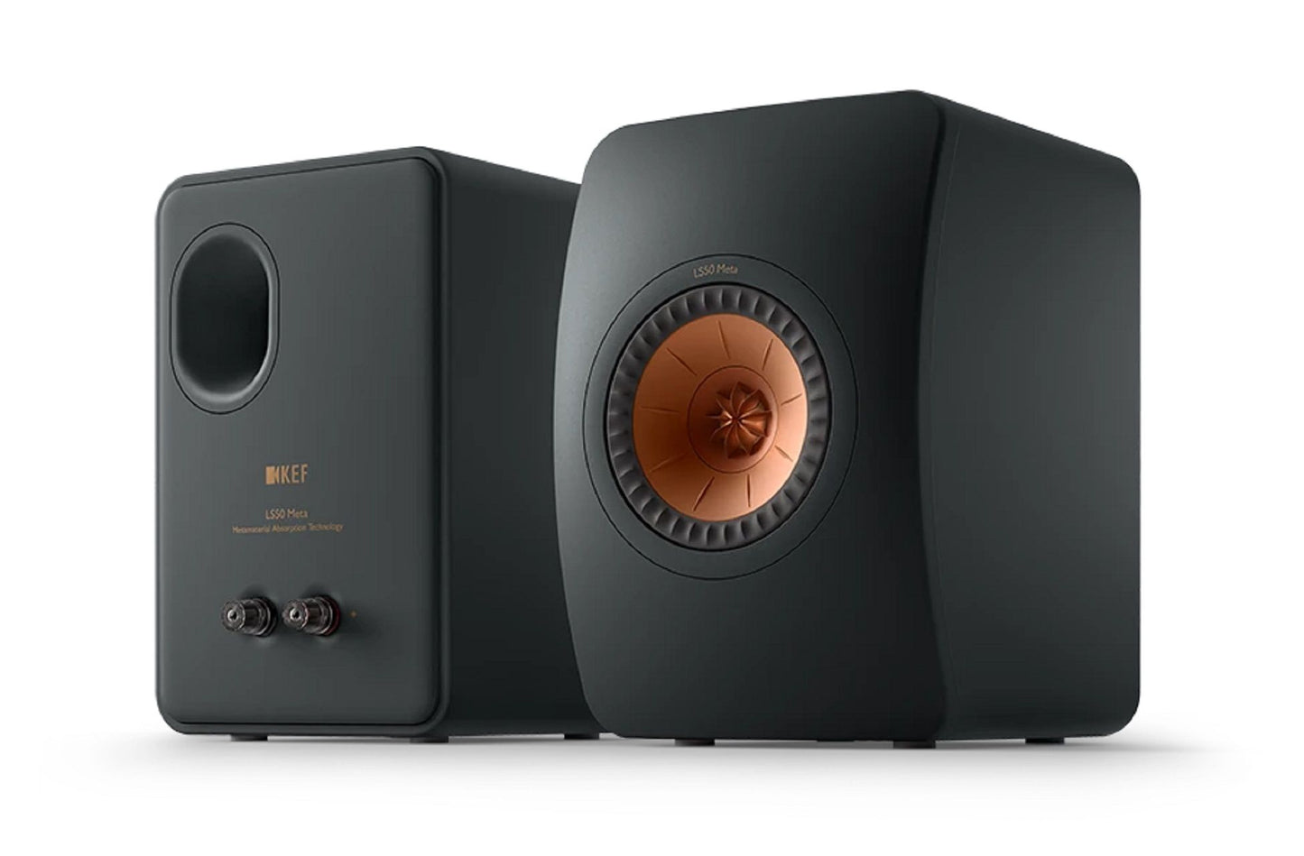 KEF LS50 META Carbon Black Speaker Pair ***Limited Promo***