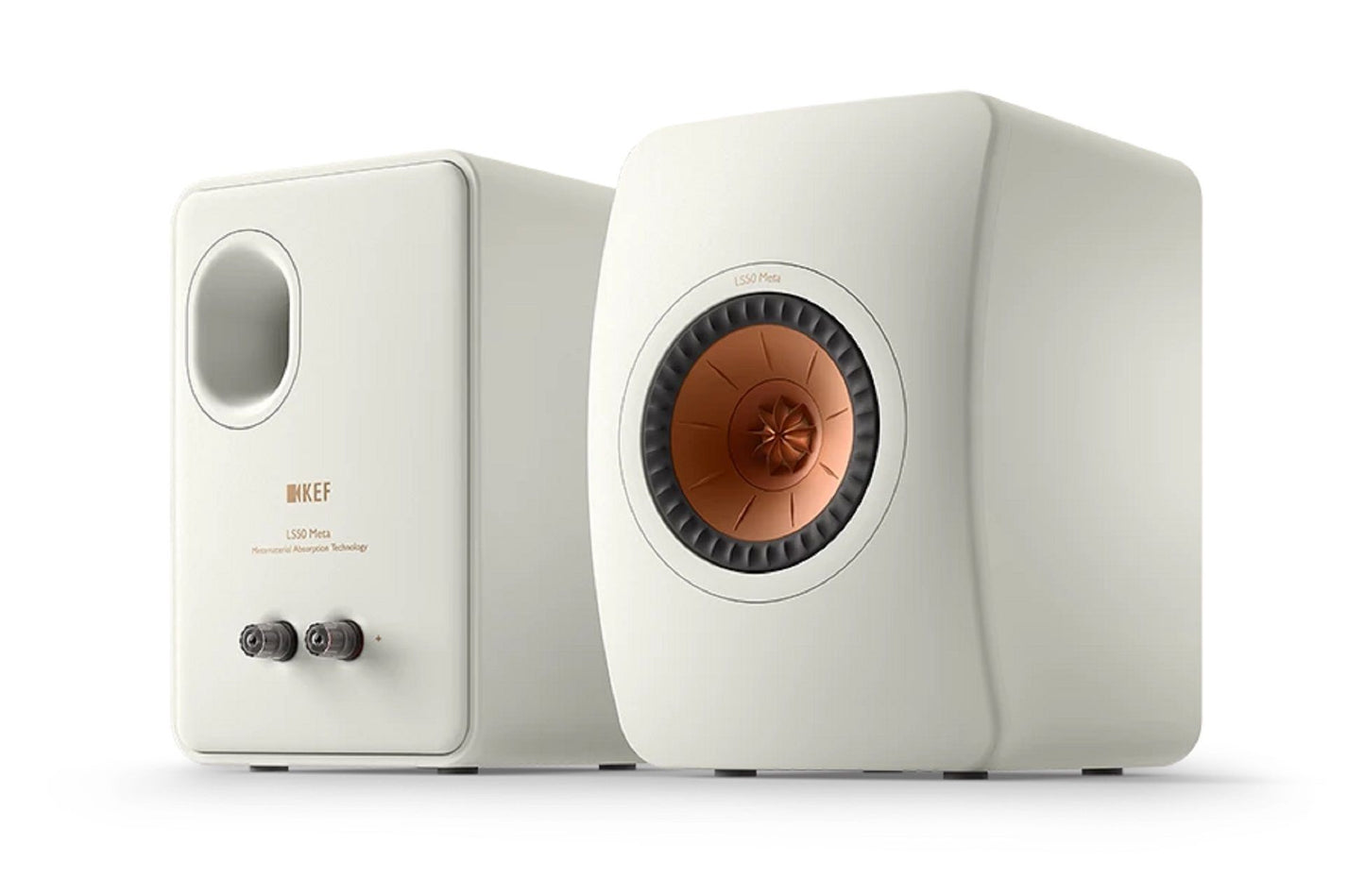 KEF LS50 META Mineral White Speaker Pair ***Limited Promo***
