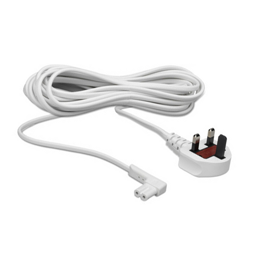 Flexson 5m Power Cable for Sonos One, One SL and Play:1 - White